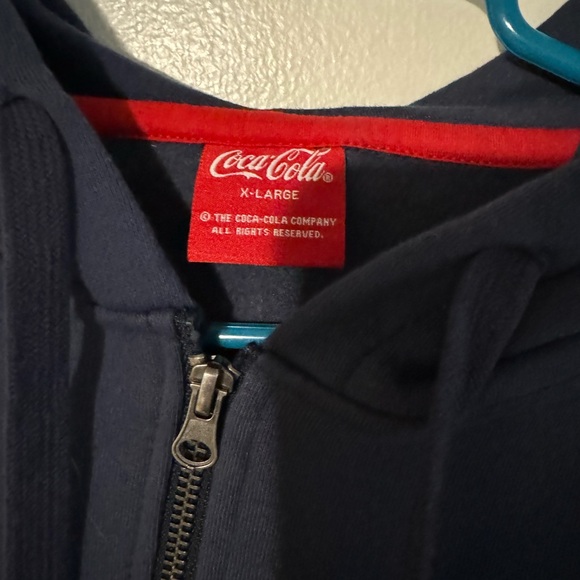 Coca Cola zip up hoodie - Picture 3 of 5